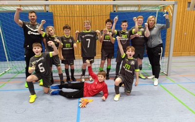 2. Platz beim Hallenturnier des FSV Gärbershof