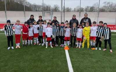 Testspiel mit der D-Jugend von Jahn Regensburg