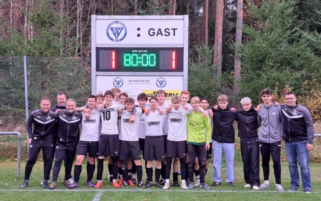 Wir gratulieren unserer B-Jugend zur Herbstmeisterschaft
